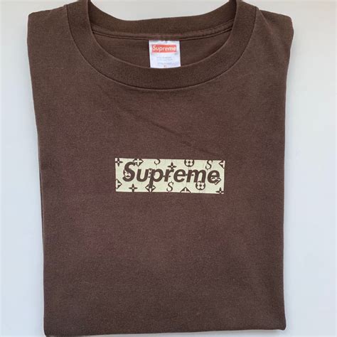 supreme lv cease and desist tee collours|louis vuitton supreme shirt.